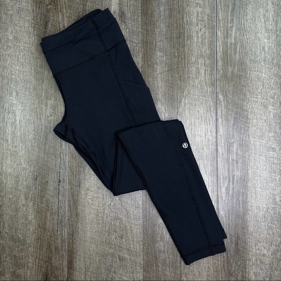 lululemon athletica Pants - lululemon Black Leggings Size 6